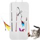 thumbnail image 1 of Organizador colgante de juguetes para gatos Wekvgz, bolsa de almacenamiento de varitas de fieltro para gatos, soporte para varitas de gatos que ahorra espacio, organizador colgante multifuncional, 1 of 8