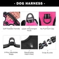 thumbnail image 4 of Arnés para perros PHOEPET Chaleco reflectante ajustable con clip frontal XS, 4 of 6