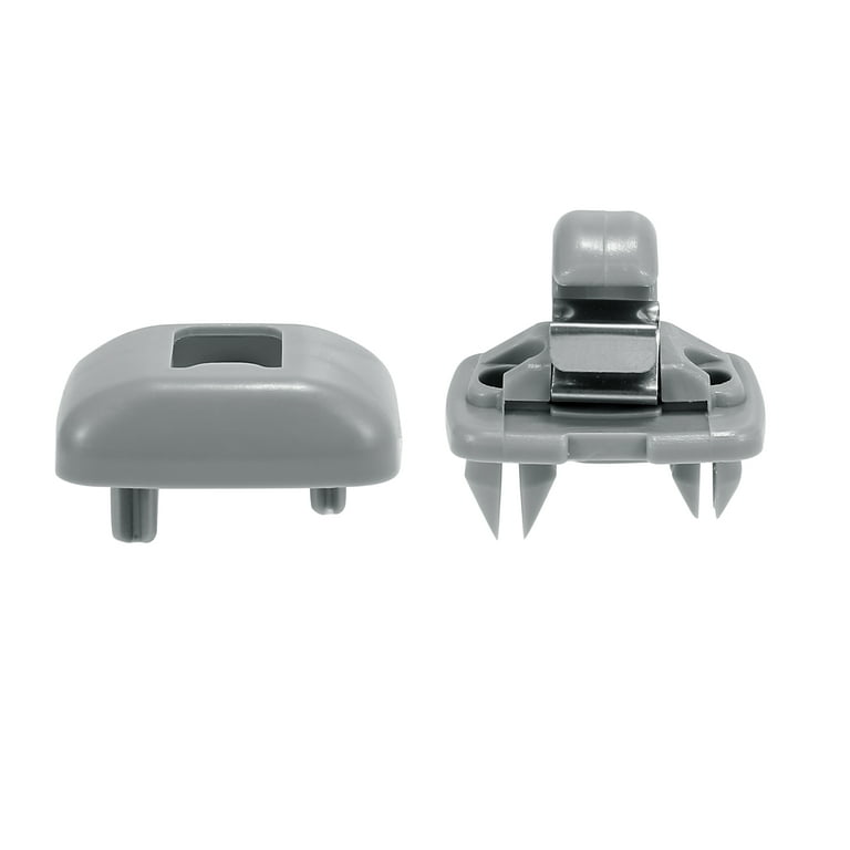 2pcs Gray Car Plastic Sun Visor Hook Clip Bracket Retainer 8U0857562  8E0857562 for Audi A1 A3 A4 A5 Q3 Q5 S3 S4 S5 RS3