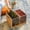 1 Pack, variant on Tekola Clear Acrylic File Box Organizer, Bamboo Hanging Folder Storage Boxes, Filing Crate Bin Holder with Handle for Home Office Desk, Letter Size
