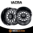 thumbnail image 2 of Ultra 111BM X111 Gloss Black Milled Wheel Rim, 20" x 9" 5 x 150mm 18mm, 111-2950BM+18, 2 of 5