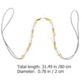 thumbnail image 4 of Miangastore Curtain Belt Crystal Design Curtain Tieback 2Pcs 3.1x0.8In, 4 of 9