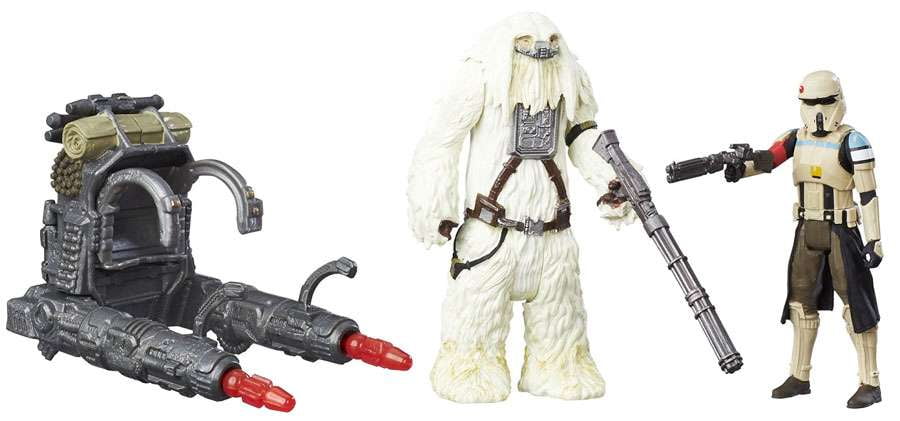 Star Wars Rogue One Scarif Stormtrooper & Moroff Deluxe Pack