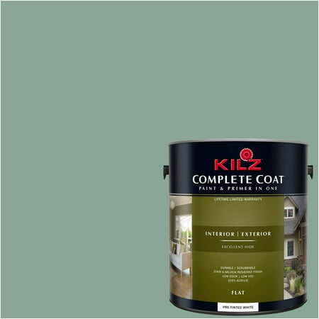 Pale Green Pants - KILZ COMPLETE COAT Interior/Exterior Paint & Primer in One #RG230-02 Winchester Green