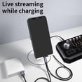 thumbnail image 4 of YIGSECU USB C OTGs Sound Converters with HiFi Sound Card for Music and Broadcast Fast Charging, 4 of 8