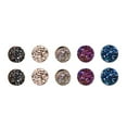 thumbnail image 3 of 5 pares de pendientes magnéticos, regalo de joyería, de imitación de colores mezclados para mujeres y hombres 6 mm de diámetro Zulema pendientes, 3 of 8