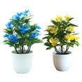 thumbnail image 5 of 1Pc Potted Artificial Butterfly Orchid Flower Garden Wedding Party Decoration, 5 of 8