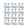 thumbnail image 4 of Tnarru 12 Pieces Sliding Window Locks Adjustable Security Locks, Aluminum Alloy Metal Window Locks for Patio Home Improvement Office double hole, 4 of 8