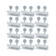 thumbnail image 4 of Cerraduras de Puertas Corredizas Macarena 12 Uds Aleación de Aluminio, 4 of 8
