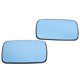 thumbnail image 2 of KSTE 2pcs de coches laterales con calefacción anti-vaho del espejo retrovisor de vidrios azules en forma Compatible with el E39 E46 97-06, 2 of 12