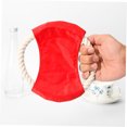thumbnail image 4 of Mobutofu 3Pcs Flying Pets Molar Toy Woven Cotton Rope for Dog Training and Picnic Use, 4 of 6