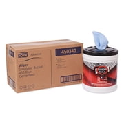 Advanced Shopmax Wiper 450, 8.5 X 10, Blue, 200/Bucket, 2 Buckets/Carton