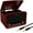 Cherry, variant on Electrohome Kingston 7-in-1 Vintage Vinyl Record Player Stereo System with 3-Speed Turntable, Bluetooth, AM/FM Radio, CD, Aux In, RCA/Headphone Out with Bonus 3.5mm Aux Cable (RR75B)