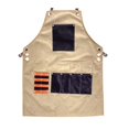 thumbnail image 2 of TISHITA Hair Cutting Hairdressing Barber Apron for Butcher Chef Cooking Beauty Craft Brown B, 2 of 8