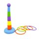 thumbnail image 2 of Juguetes Para Pájaros, Anillos De Entrenamiento Coloridos, Férula, Lanzamiento De Inteligencia, Capas Circulares De Juego Interactivas Ajustables Para Niños Vogacara PT000936-00, 2 of 5