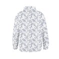 thumbnail image 4 of TQWQT Half Zip Sweatshirts for Kids 10-12 Long Sleeve Floral Print Girl Cute Crop Tops Tween Girls Hoodie Pullover Girls Clothes White 130(7-8Y), 4 of 5