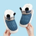 thumbnail image 2 of Krdevn Cartoon Slippers for Boys Cozy Winter Indoor Outdoor Warm Lined Kids Toddler Home Shoes,Toddler Girl Shoes,Boys Shoes,Size:2.5-3 Years, 2 of 3