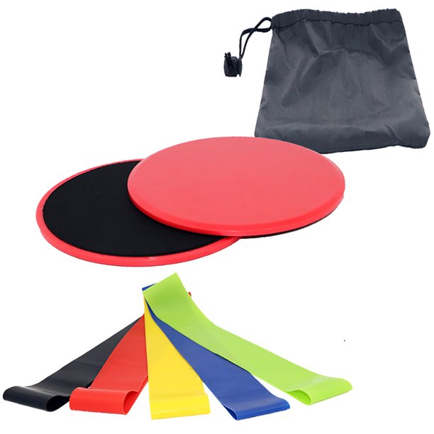 2Pcs Fitness Gliding Discs Gym Slider Fitness Disc Full Set Glide