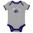 thumbnail image 3 of Hanes Infant NCAA Western Carolina 3-Piece Bodysuit Set, 3 of 4