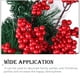 thumbnail image 2 of Billuyoard Navidad bayas rojas artificiales Año Nuevo vacaciones ramo falso cereza decoración hogar Oficina café foto Prop Garland Kits de decoración para fiestas, 2 of 6