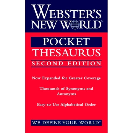 Webster's New World Pocket Thesaurus, Second Edition, (Paperback)