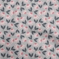 thumbnail image 1 of oneOone Silk Tabby Gray2 Fabric Floral Sewing Fabric By The Yard Printed Diy Clothing Sewing Supplies 42 Inch Wide, 1 of 5