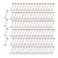 thumbnail image 3 of 100 Paires de Rivets en Acier Inoxydable M2 - 3*15*6mm Tête Ronde Plate Douille Hexagonale Vis Mâle-Femelle, Fixations Durables pour Garde-Corps, Installation Rapide pour Structure Stable, 3 of 7