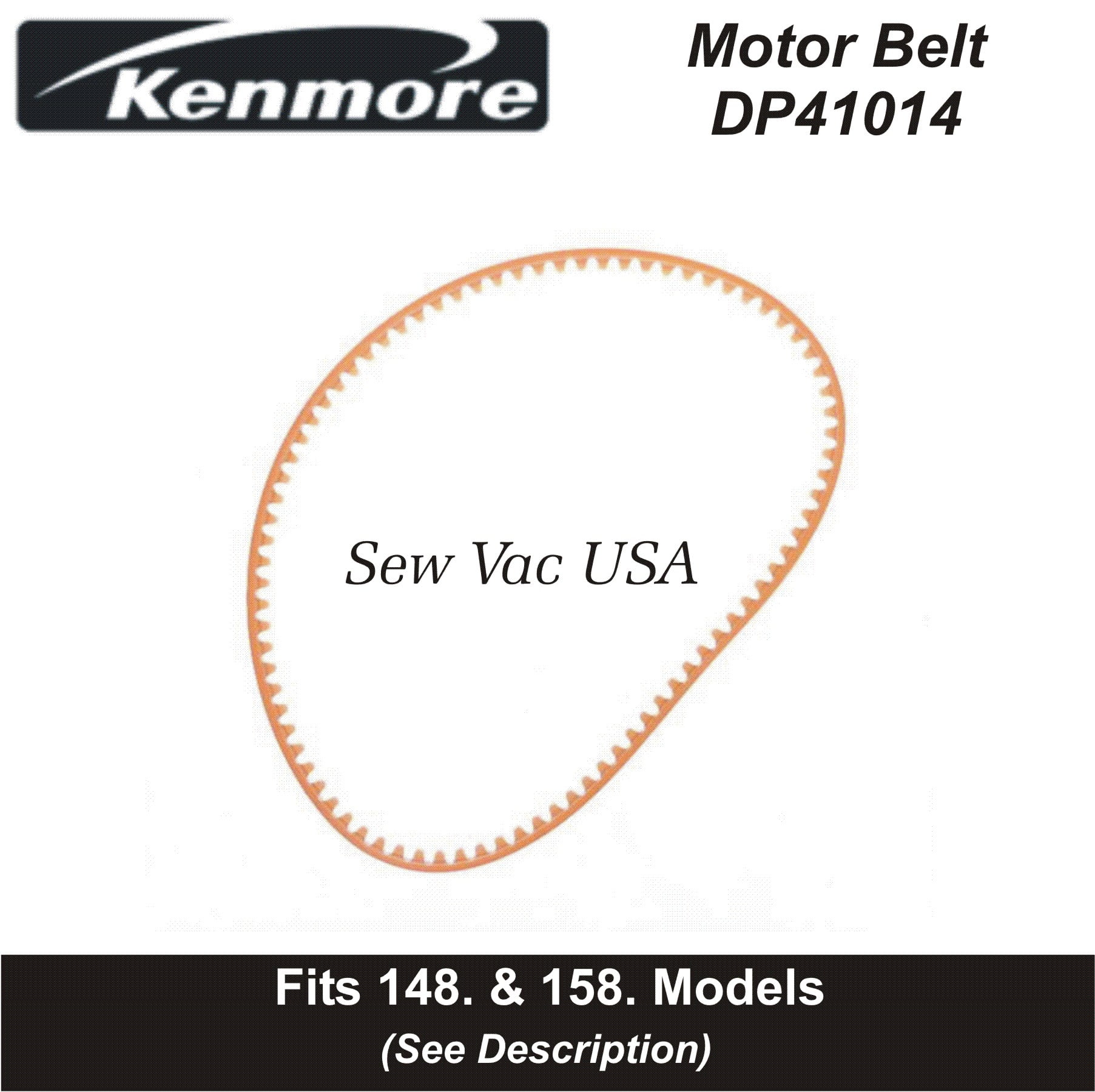Kenmore (13 3/4)") Sewing Machine Motor Belt DP41014 Fits Models In