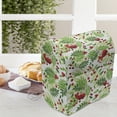 thumbnail image 4 of Rowan Lounger Chair Bag, Green Leaves Wild Mountain Fruits Raceme Continuous Seasonal Pattern, High Capacity Storage with Handle Container, Lounger Size, Apple Green Fern Green, by Ambesonne, 4 of 5