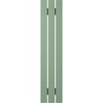 thumbnail image 6 of Ekena Millwork 11 1/2"W x 79"H Americraft Three Board (2 Batten) Exterior Real Wood Spaced Board-n-Batten Shutters (Per Pair), Track Green, 6 of 10