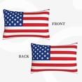 thumbnail image 2 of Sikiie America Flags3 Print Plush Pillow Cover, Wrinkle-proof and Stain-resistant Pillow Protector without Pillow Core, Home Decoration-20"x30", 2 of 6