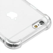 Apple iPhone 6 / 6S Phone Case Clear Shockproof Hybrid Bumper Gummy Rubber Silicone Gel Shock Absorption Cover Highly Transparent Clear Phone Case Cover for Apple iPhone 6S, iPhone 6
