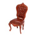 thumbnail image 5 of Mornei 1/12 Dining Chair Collections Realistic Simulated Furniture Chair for Layout DIY dark brown, 5 of 9