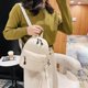 thumbnail image 5 of informale mujer, bolso para ordenador, mochi, bolso de hombro con varios bolsillos, para teléfono, portátil, viaje, chicas Baoblaze Bolso de mujer, 5 of 8