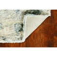 thumbnail image 5 of 4'x6' Ivory Blue Machine Woven Abstract  Indoor Area Rug, 5 of 5