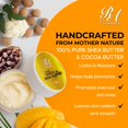 thumbnail image 3 of Manteca de karité batida con eucalipto de Ra Cosmetics - 177 ml | Manteca de karité africana 100 % pura y natural para hombres y mujeres: la mejor crema hidratante artesanal con vitaminas esenciales p, 3 of 5