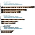thumbnail image 3 of Buckle-Down Pet Collar, Dog Collar Plastic Buckle, Multi Smoking Monkey Argyle Brown, 9.5 to 13 Inches 1.0 Inch Wide, 3 of 8