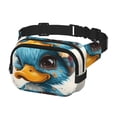 thumbnail image 2 of Easygdp Cute Sunflower Blue Duck Fanny Packs para Mujeres y Hombres, Bolsa de Cinturón, Bolsos de Cruz para Trabajo/Correr/Senderismo, 2 of 9