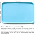 thumbnail image 5 of Silicone Pet Food Mats Tray - Non Slip Pet Dog Cat Bowl Mats Placemat - Dog Cat Food Mats - Waterproof Dog Pet Cat Feeding Mat -Pet Water Mats for Carpet - Cool Mint, 5 of 5