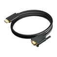 USB 3.1 to VGA Male Adapter Cable, USB to VGA Monitor Display 10Gbps
