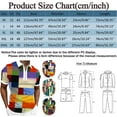 thumbnail image 4 of Mens Plaid Polo Shirt Short Sleeve Breathable T Shirt Zip Placket Casual Summer Top White XXL, 4 of 6