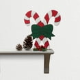 thumbnail image 4 of Double Candy Cane Wood Cutout, Unfinished Wood Cutout, Christmas Holiday Wood Cutouts, Candyland Party Decorations, Perfect as Wood Craft, 12 Inch, Pack of 250, by Woodpeckers, 4 of 6