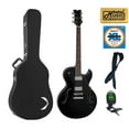 thumbnail image 1 of Dean Guitars Colt Semi-Hollow Body Electric Guitar, Classic Black , COLT CBK HSBKPACK , Black Case Bundle, 1 of 4