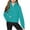 Mint Green, variant on BAODANN Girls Half Zip Sweatshirt Quarter Zip Pullover Sweatshirts With Cropped Hoodie Boys Clothes Size 12-14 Youth Girl Sweaters with Zipper Youth Boys Clothes Baby Boy Jacket