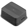 thumbnail image 3 of Set of 6 Plastic Storage Baskets - Small Pantry Organizer Basket Bins - Household Organizers with Cutout Handles for Kitchen Organization, Countertops, Cabinets, Bedrooms, and Bathrooms, 3 of 6