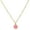 Pink, variant on 1928 Jewelry "Best Of Times" 14K Gold Dipped Peridot Green Pendant Necklace For Women, 16"