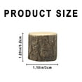 thumbnail image 3 of Wooden Photo Holders, Brown Tree Stump Card Stand, 10 Pieces of Wooden Tree Stump Photo Holders Suitable for Wedding Memorabilia Messages Photo Clipping And Desktop Use., 3 of 5