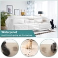 thumbnail image 6 of Clear Heavy-Duty Couch Cover - Waterproof & Scratch-Proof Vinyl Furniture Protector for Pets/Kids, Anti-Slip Thick Plastic Sofa Cover for Storage & Moving, 6 of 7