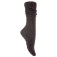 thumbnail image 4 of Lovely Annie Women's 2 Pairs Knee High Crew Wool Socks Size UK 3-8/EUR 36-39 (Coffee), 4 of 4
