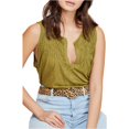 thumbnail image 2 of Free People New To Town - Camiseta sin mangas para mujer, color verde, XS Free People Camiseta sin mangas, 2 of 2